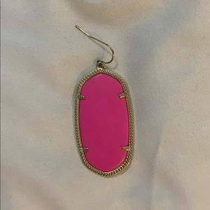 One Magenta Danielle Earring